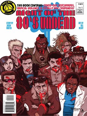 cover image of Night of the 80's Undead, Issue 2